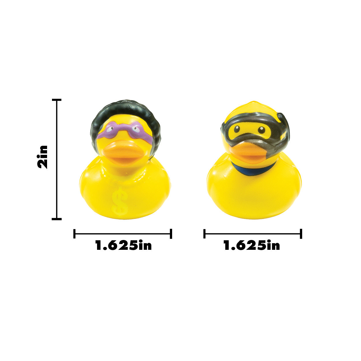 Splash Squad Duck Squishy Toys - 24 per bag