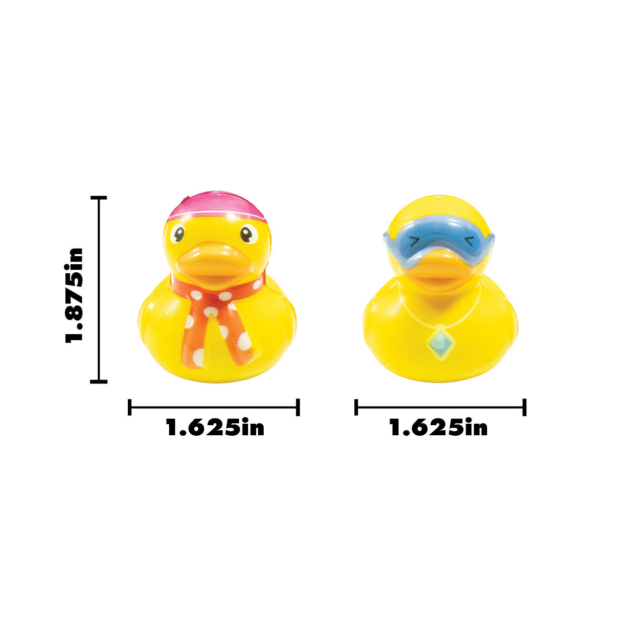 Splash Squad Duck Squishy Toys - 24 per bag