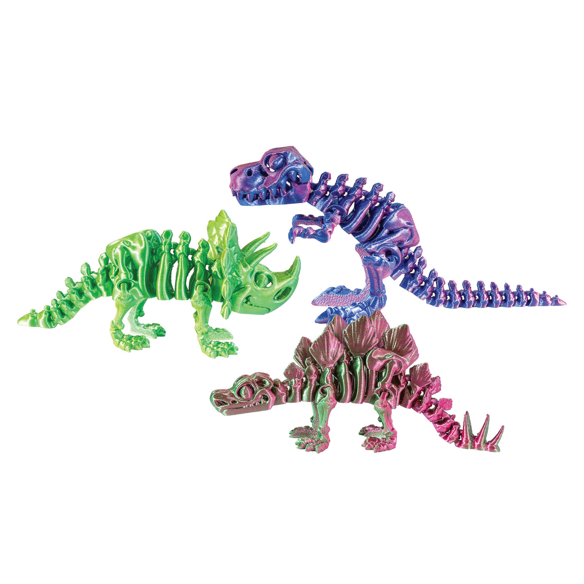 3D Printed Dinosaur Fidget Toys