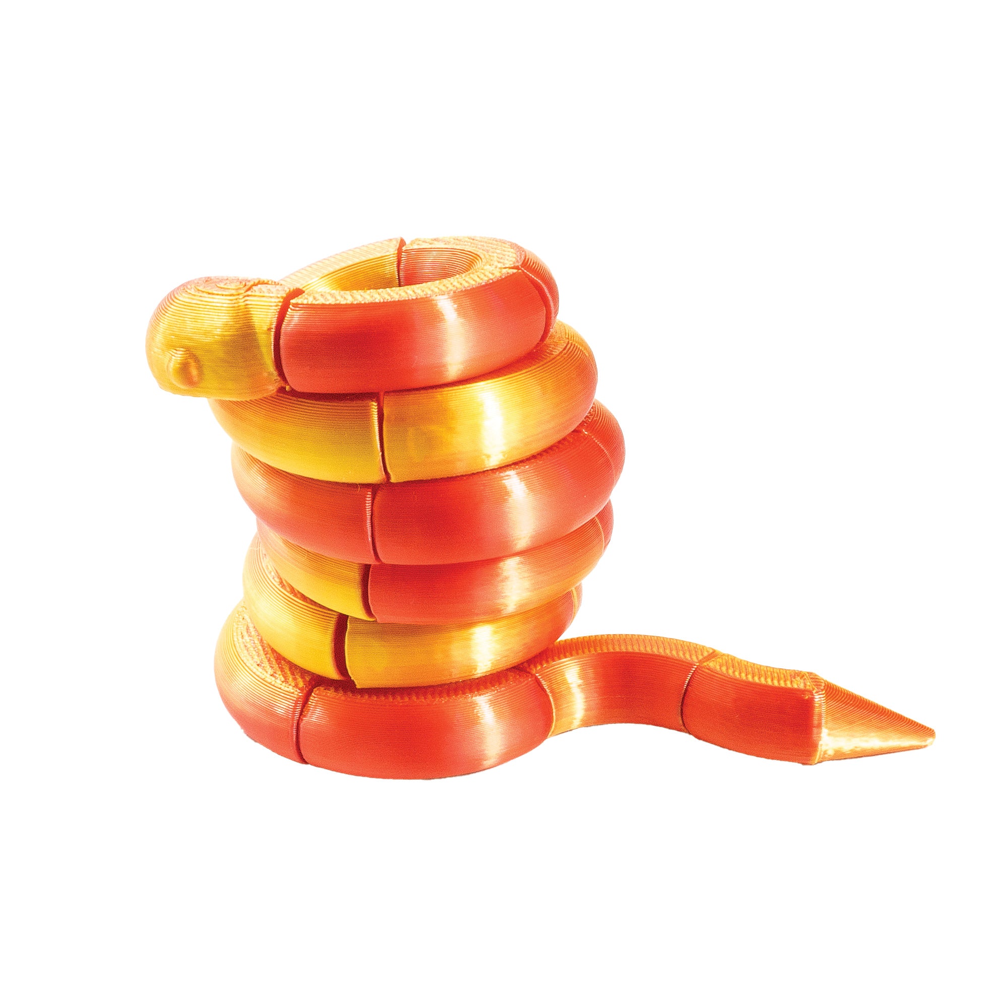 3D Printed Snake Fidget Toys - 12 per box