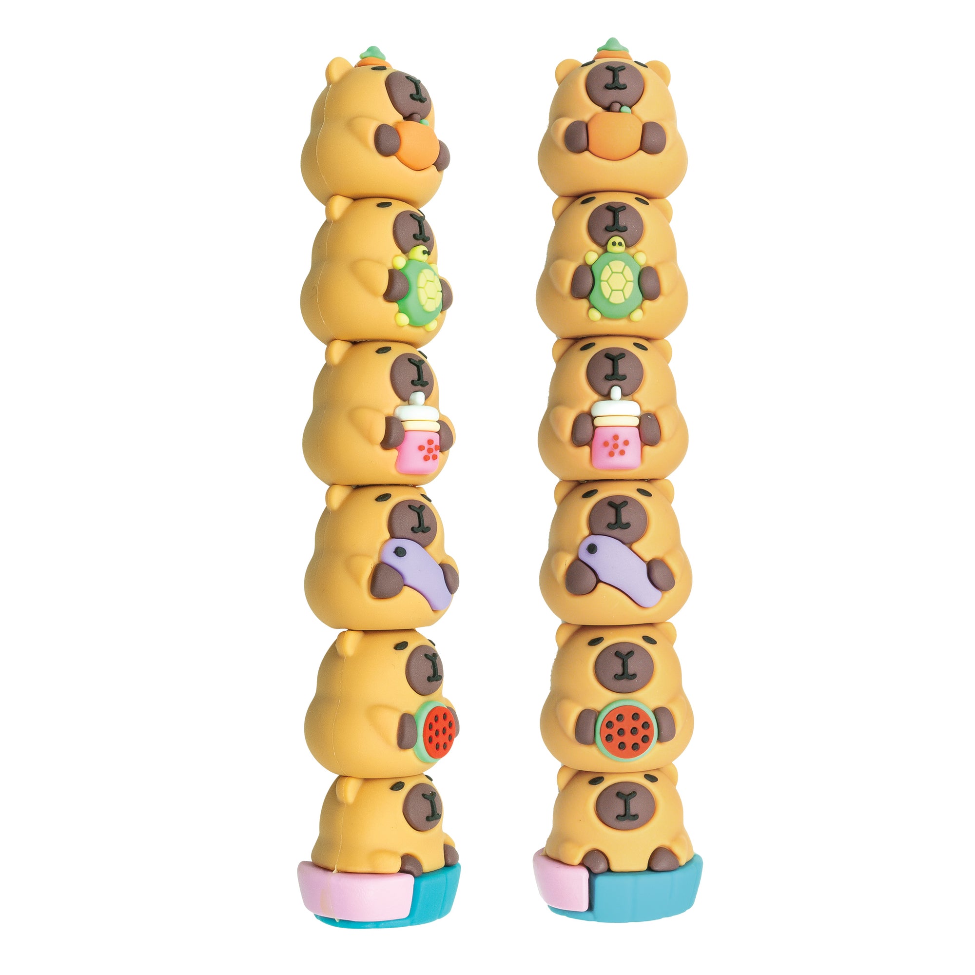 Capybara Stackable Highlighters - 12 per bag