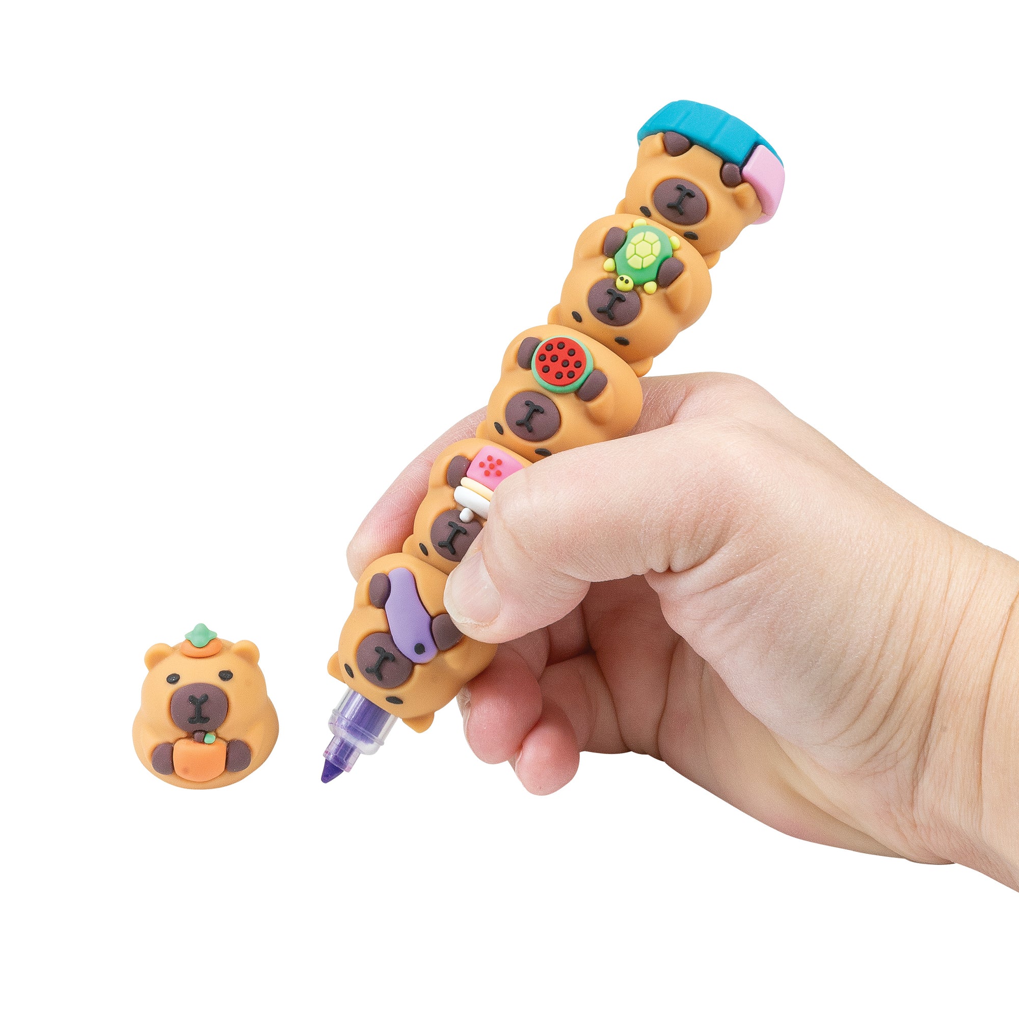 Capybara Stackable Highlighters - 12 per bag