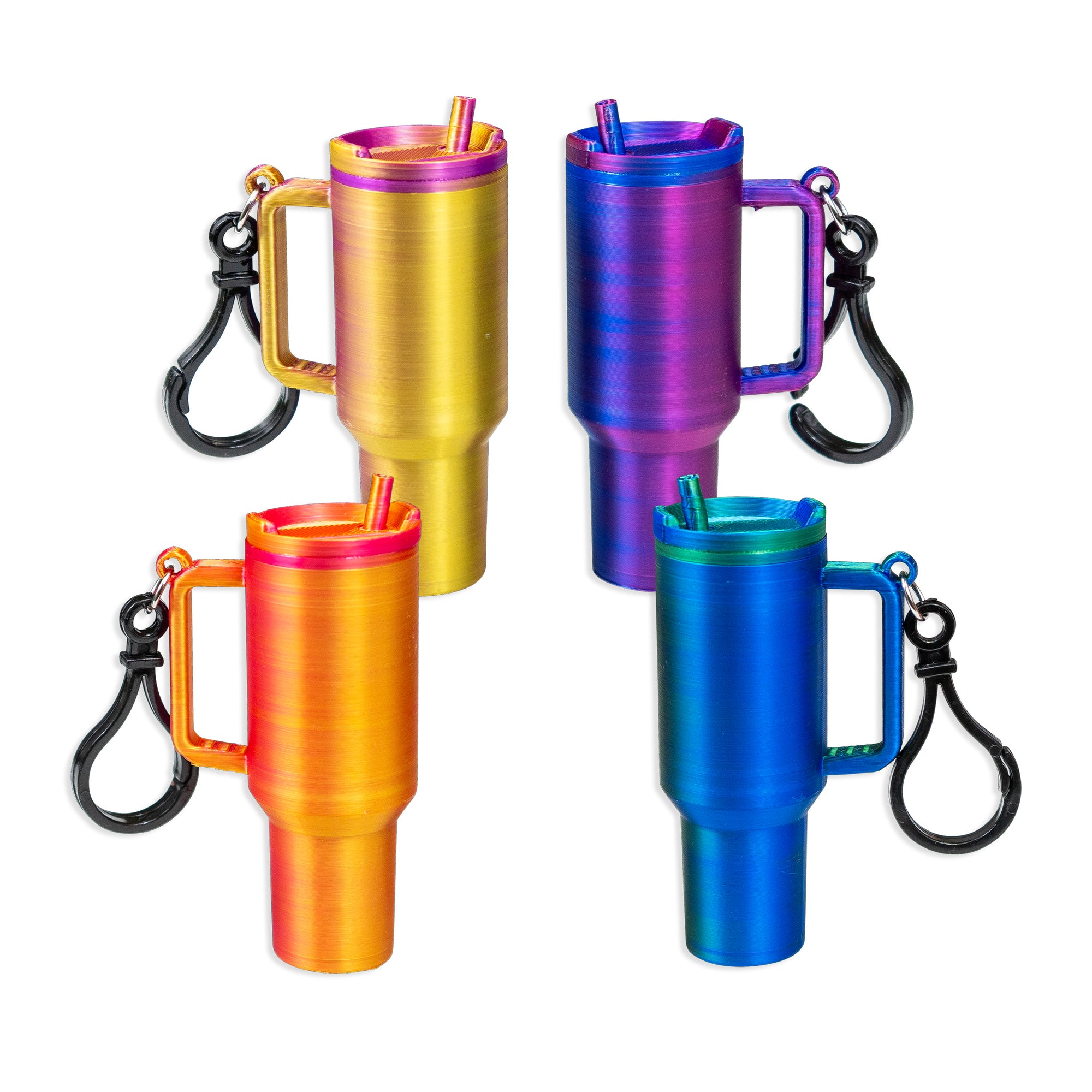 3D Printed Tumbler Holder Keychain