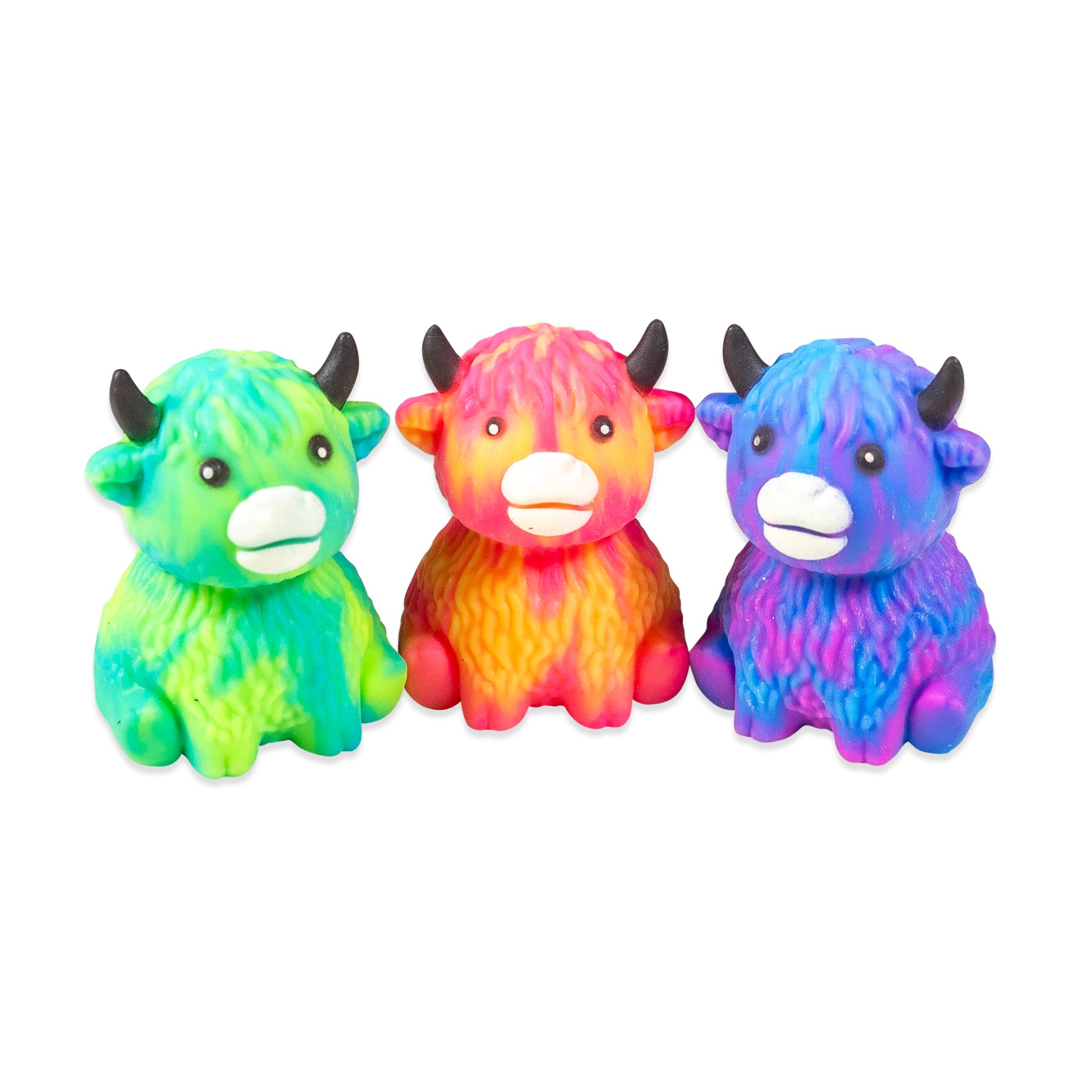 Highland Cow Squishy Toy - 12 per display