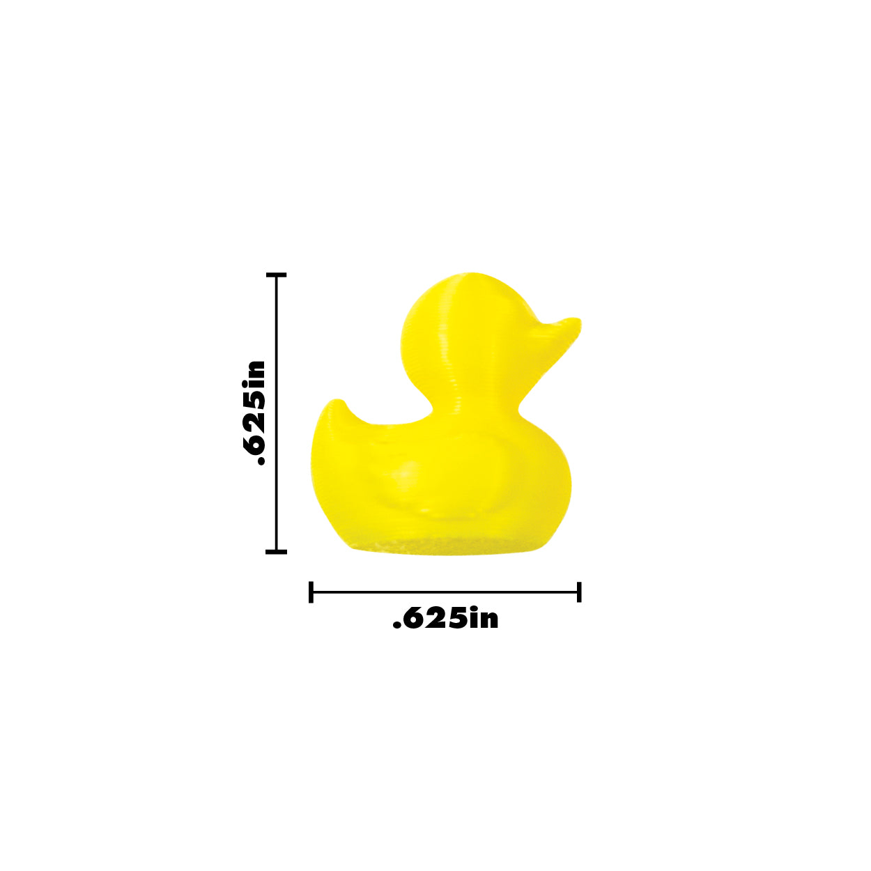 3D Printed Mini Ducks - 100 per tub