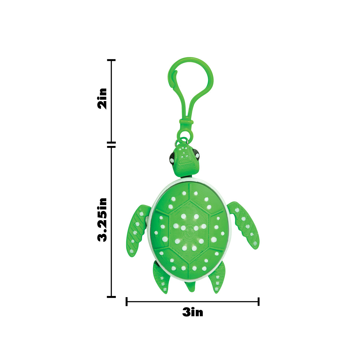 Turtle Clicker Fidget Backpack Buddy