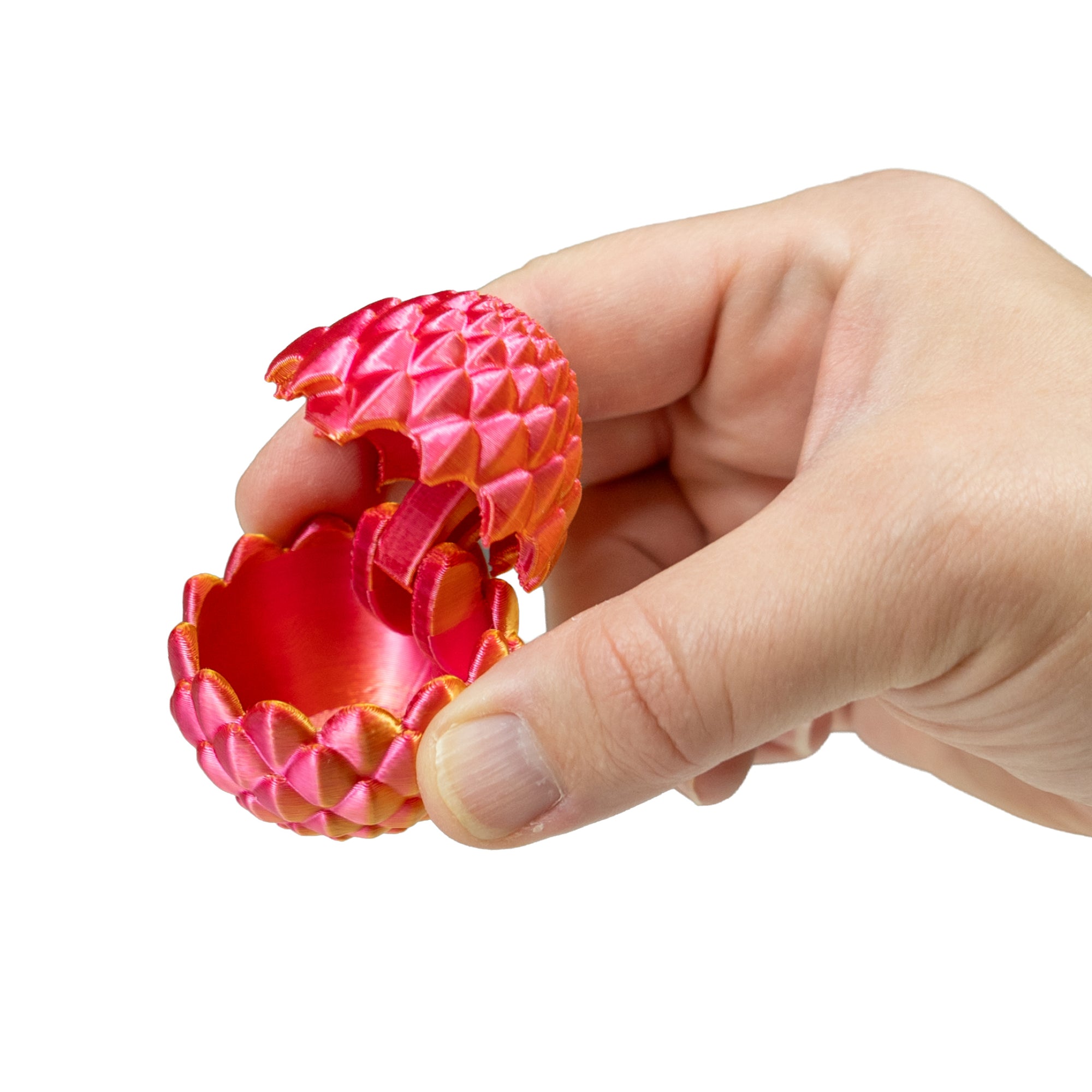 3D Printed Dragon Hatch Egg with Baby Dragon Eraser