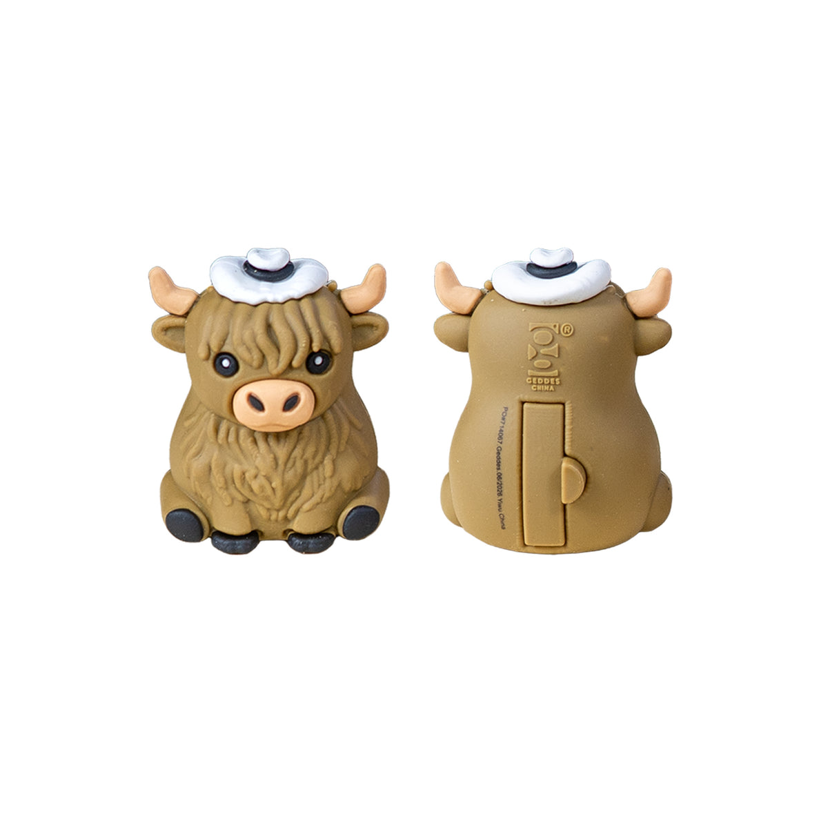 Highland Cow Sharpener Eraser