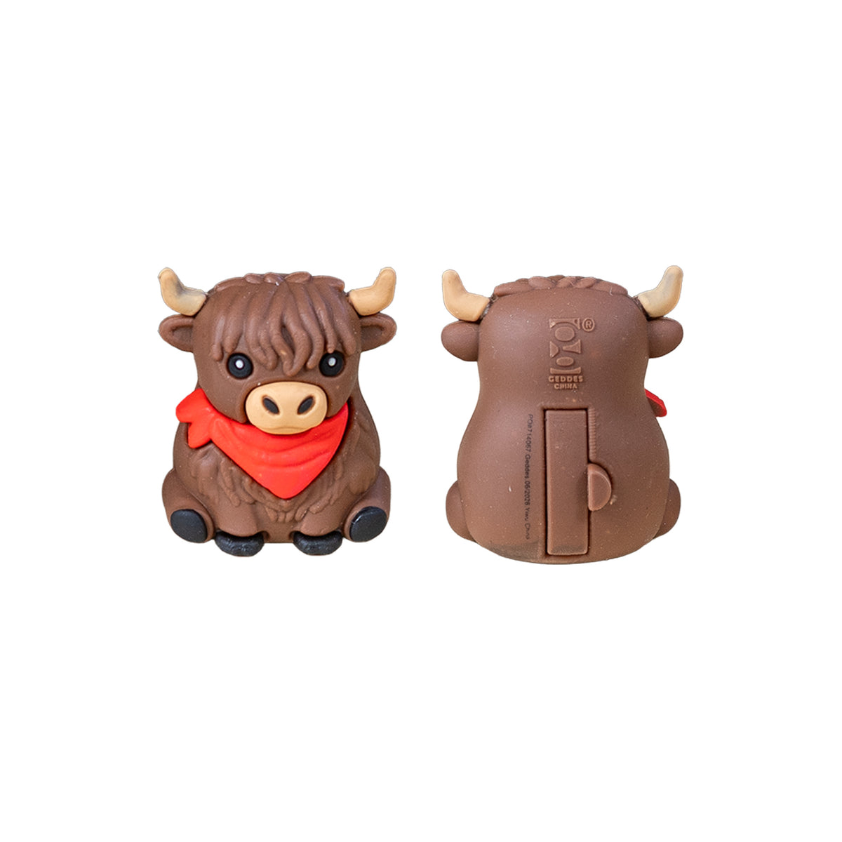 Highland Cow Sharpener Eraser