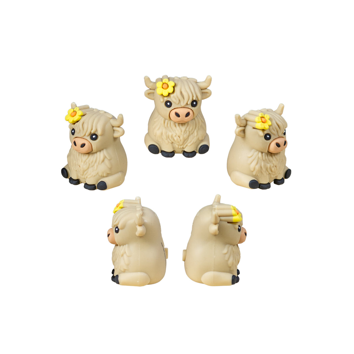 Highland Cow Sharpener Eraser