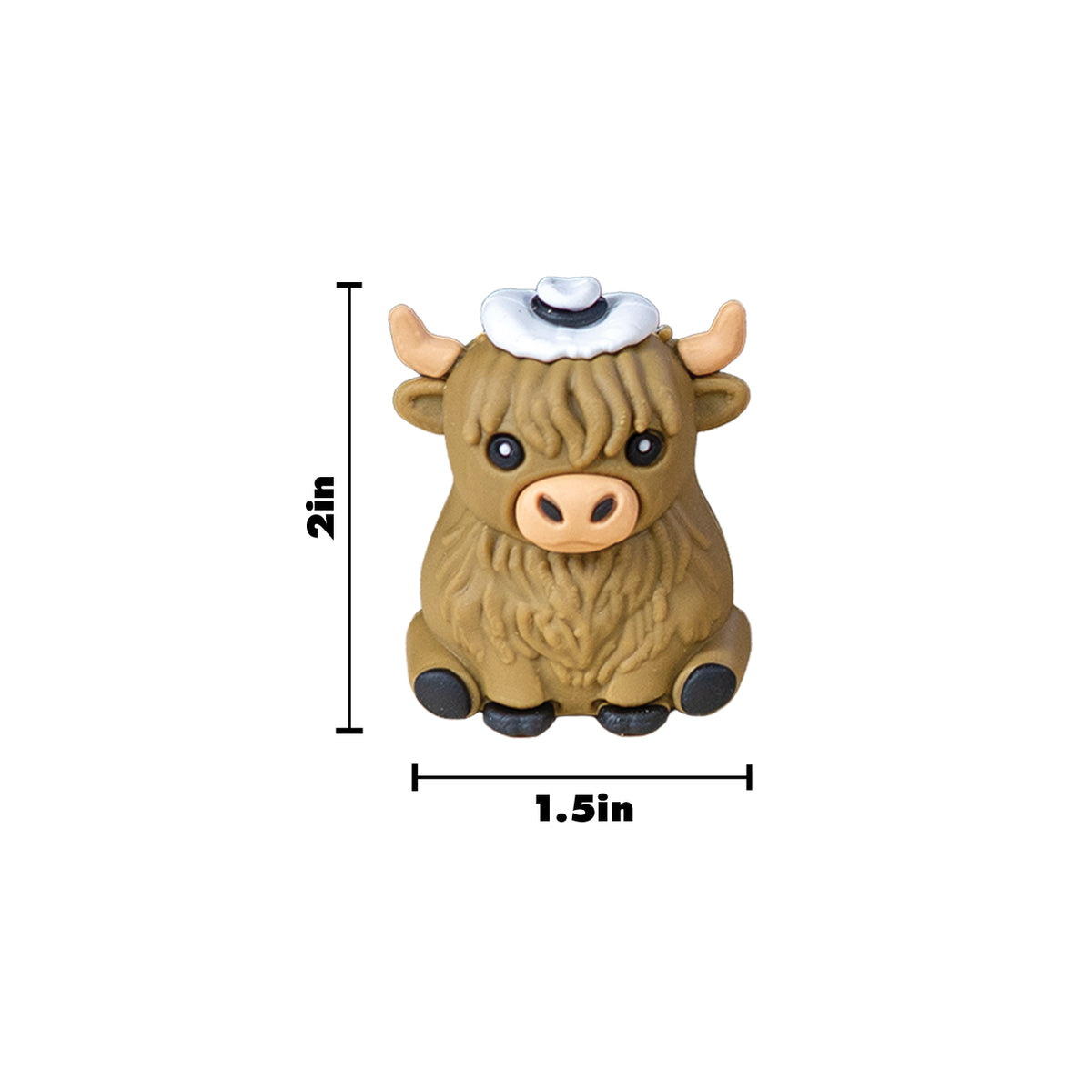 Highland Cow Sharpener Eraser