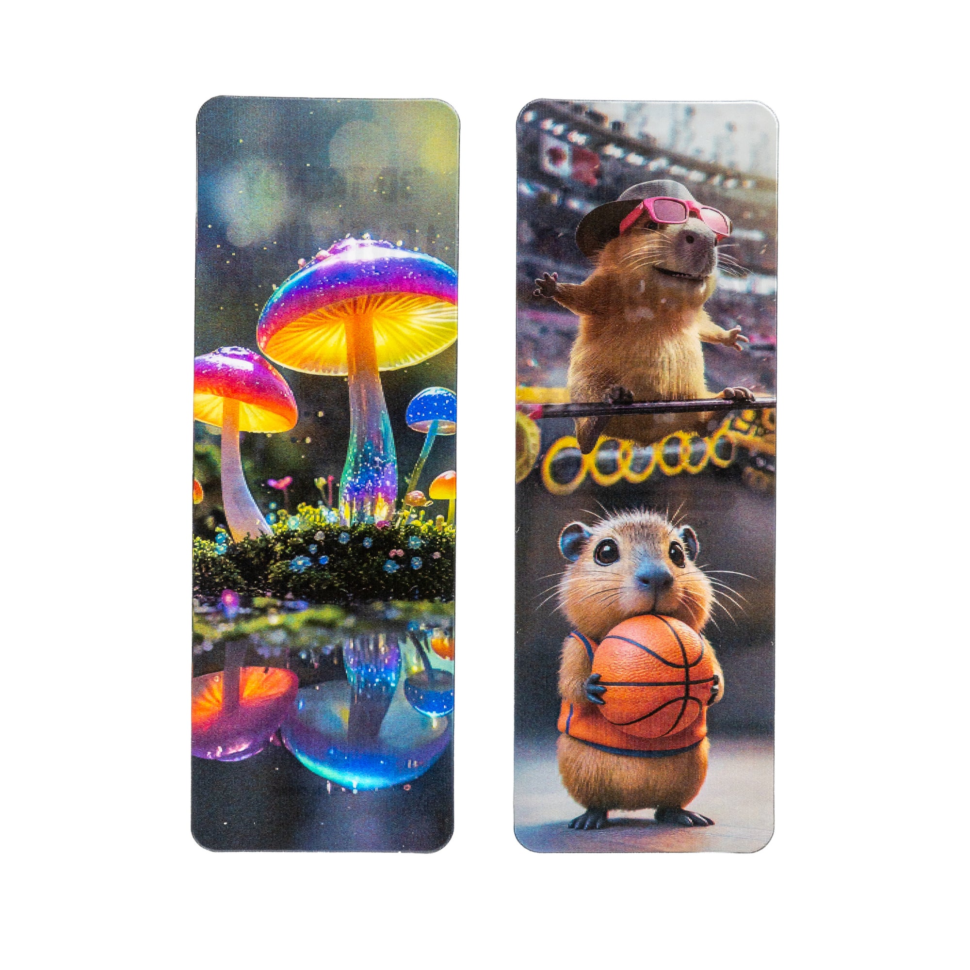 3D Trendy Lenticular Bookmarks