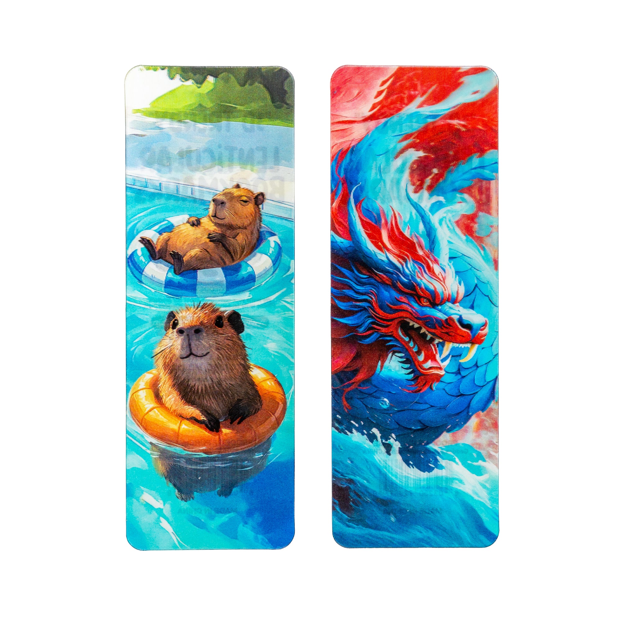 3D Trendy Lenticular Bookmarks