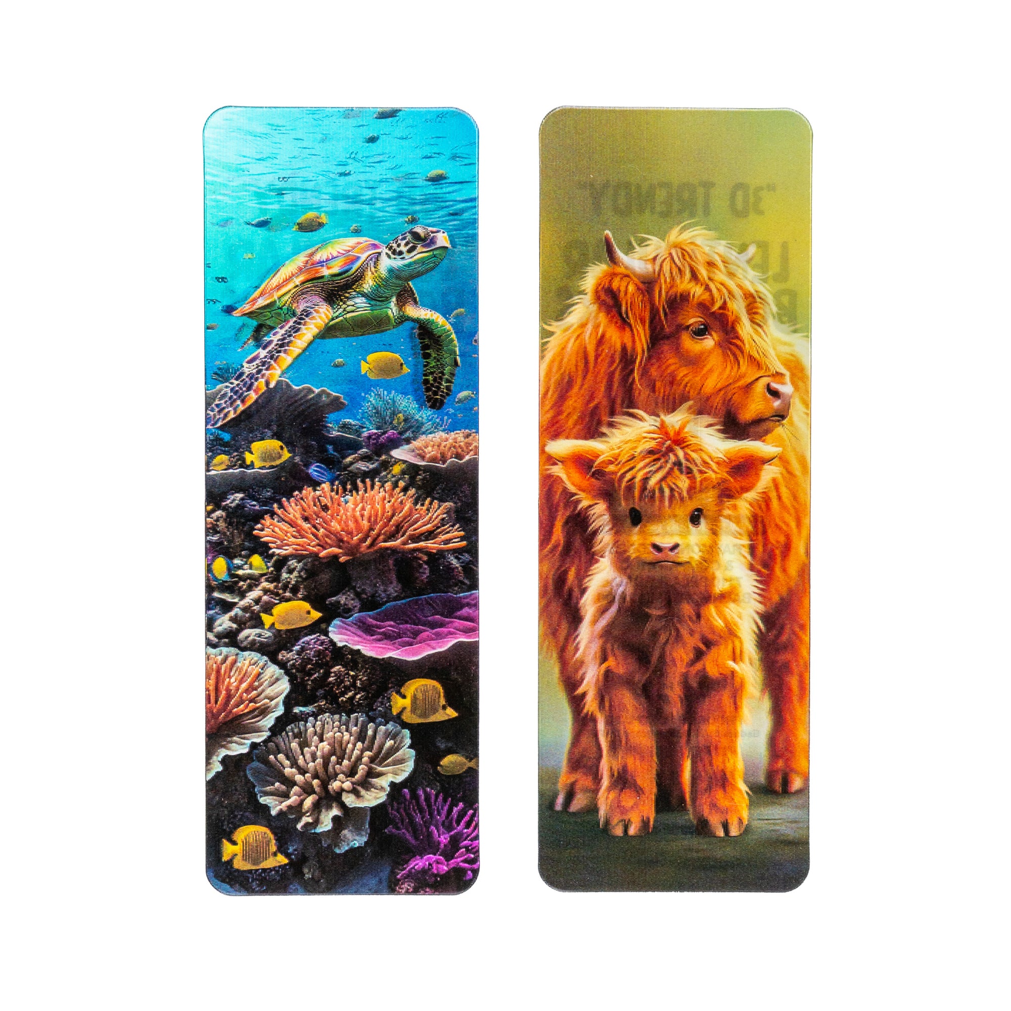 3D Trendy Lenticular Bookmarks