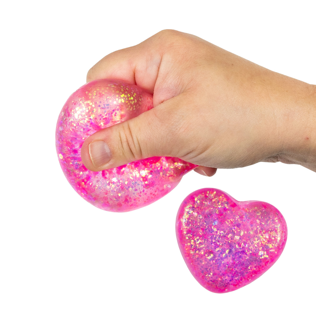 Glitter Goo Squishy Hearts