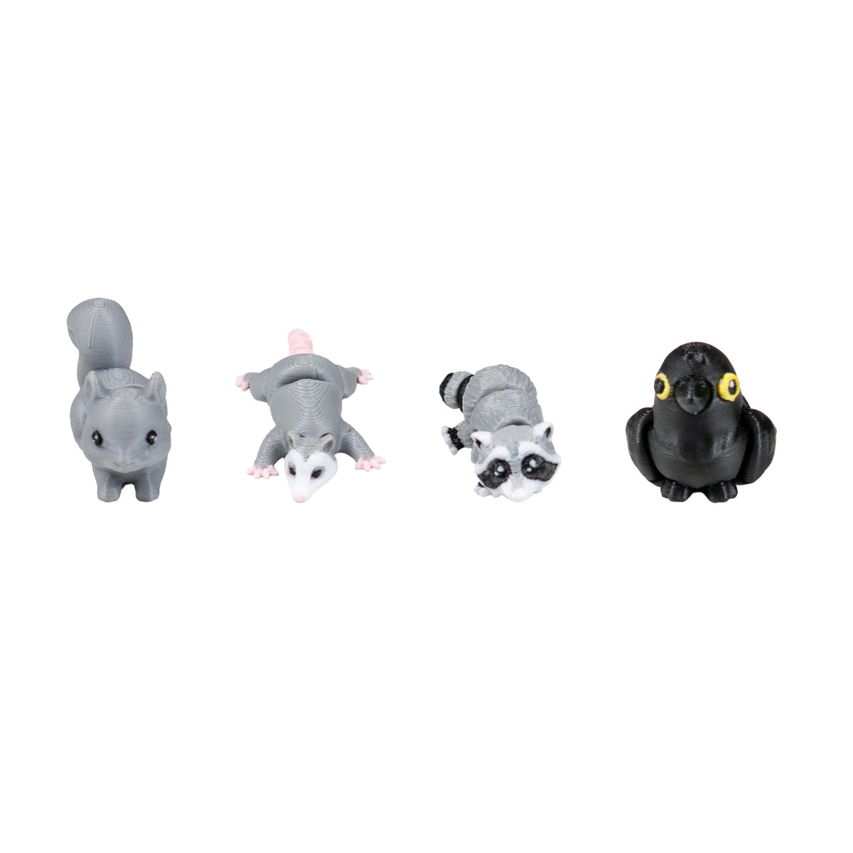 Trash Troop 3D Printed Animals