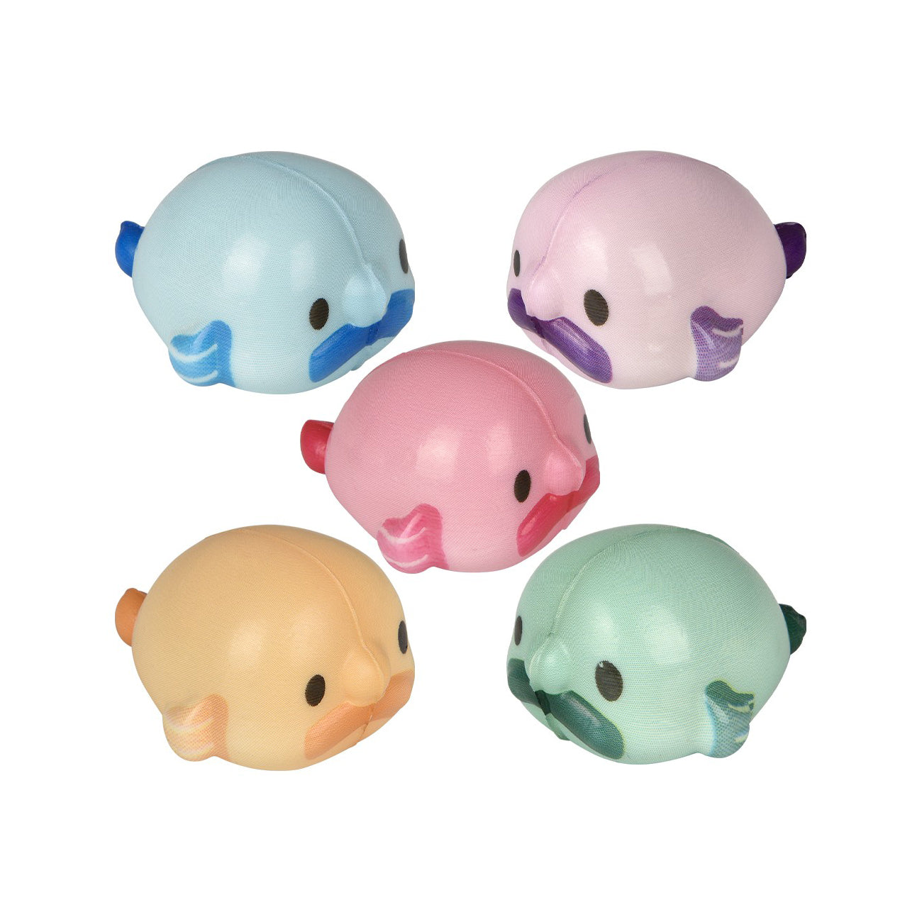 2" Micro Squish Blobfish Squishy Toys - 50 per Bag