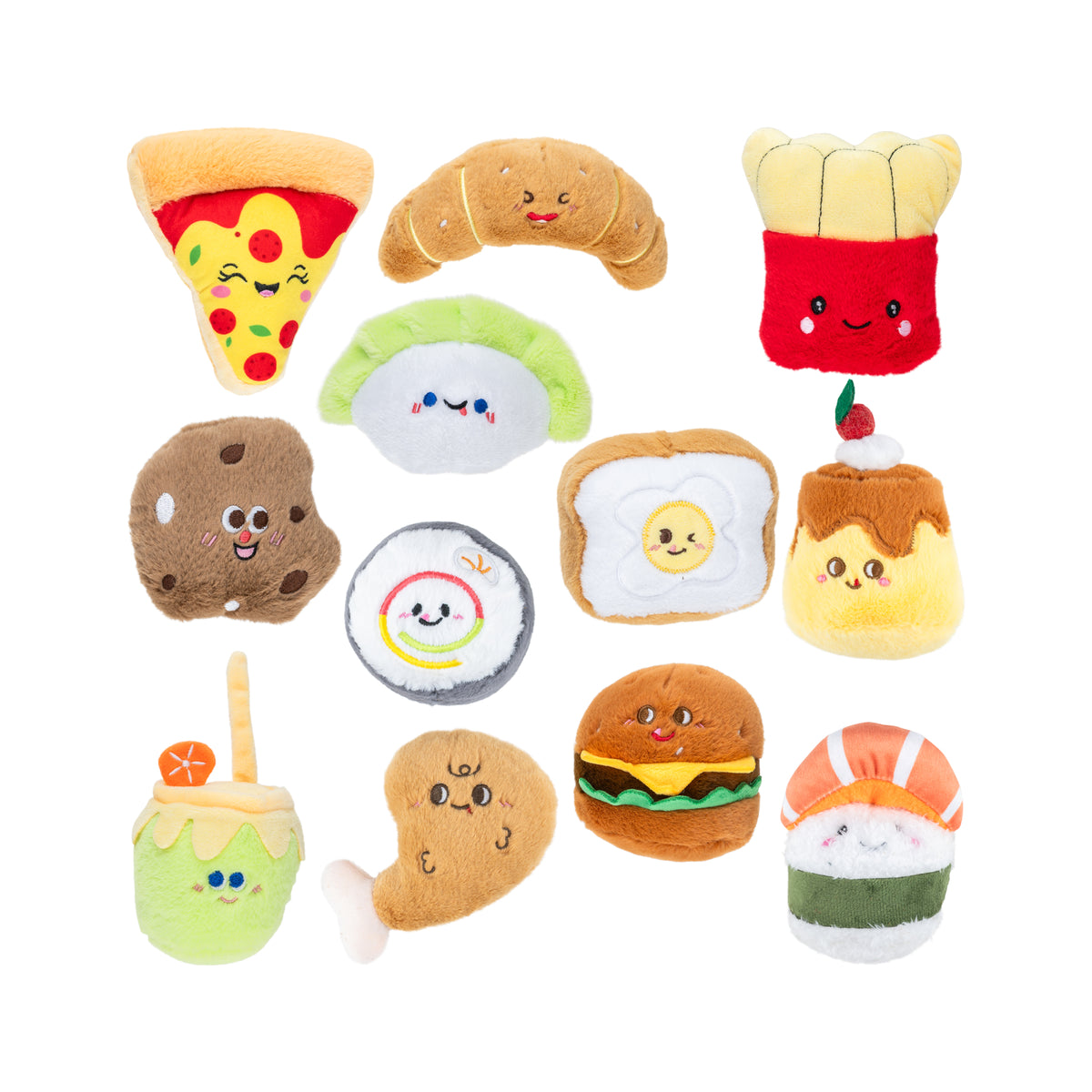 Mini Food Plush Assortment