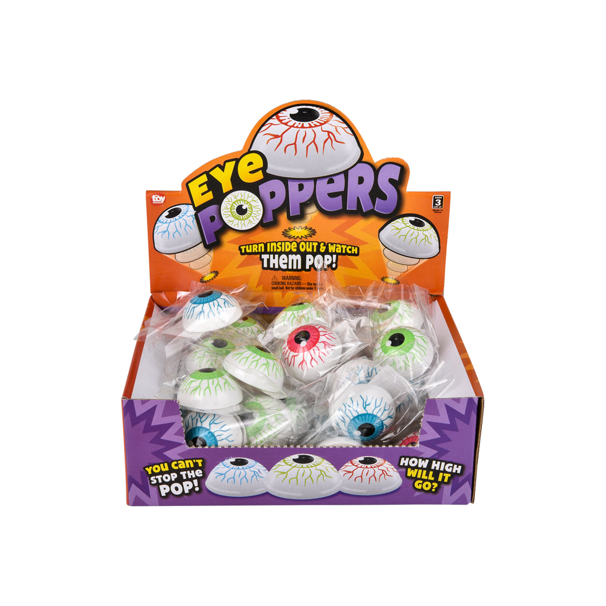 Eyeball Poppers - 48 per Display