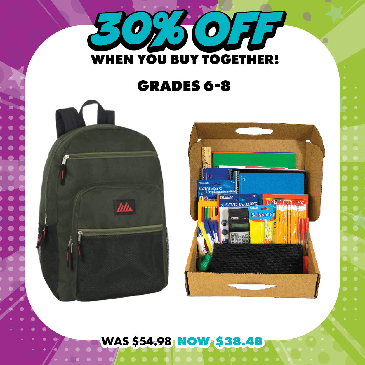 Junior High School Bundle (grades 6-9)