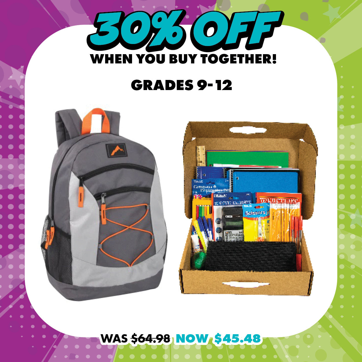 High School Bundle (grades 9-12)