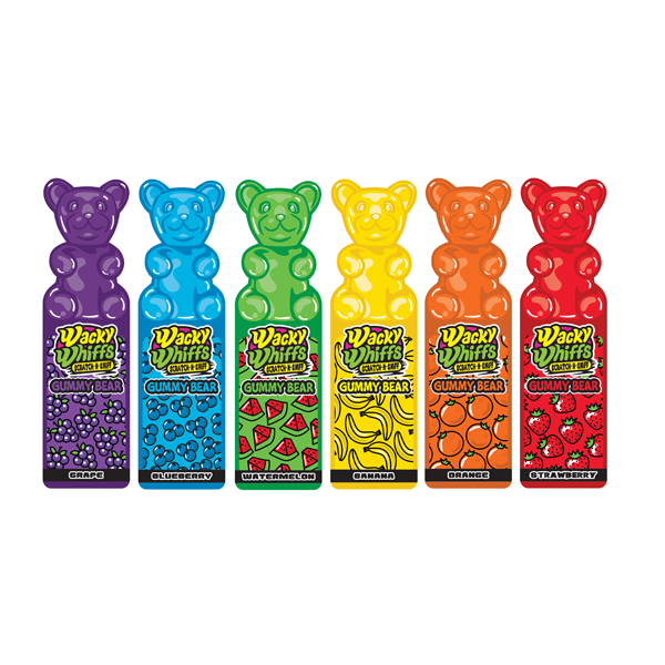 Wacky Whiffs Gummy Bear Bookmarks - 48 per pack