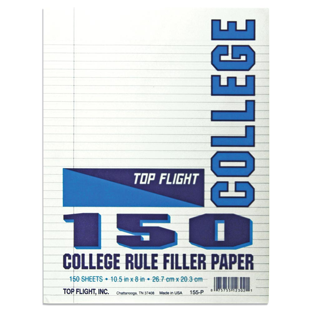 8 x 10.5 Looseleaf Paper Pack - College Rule