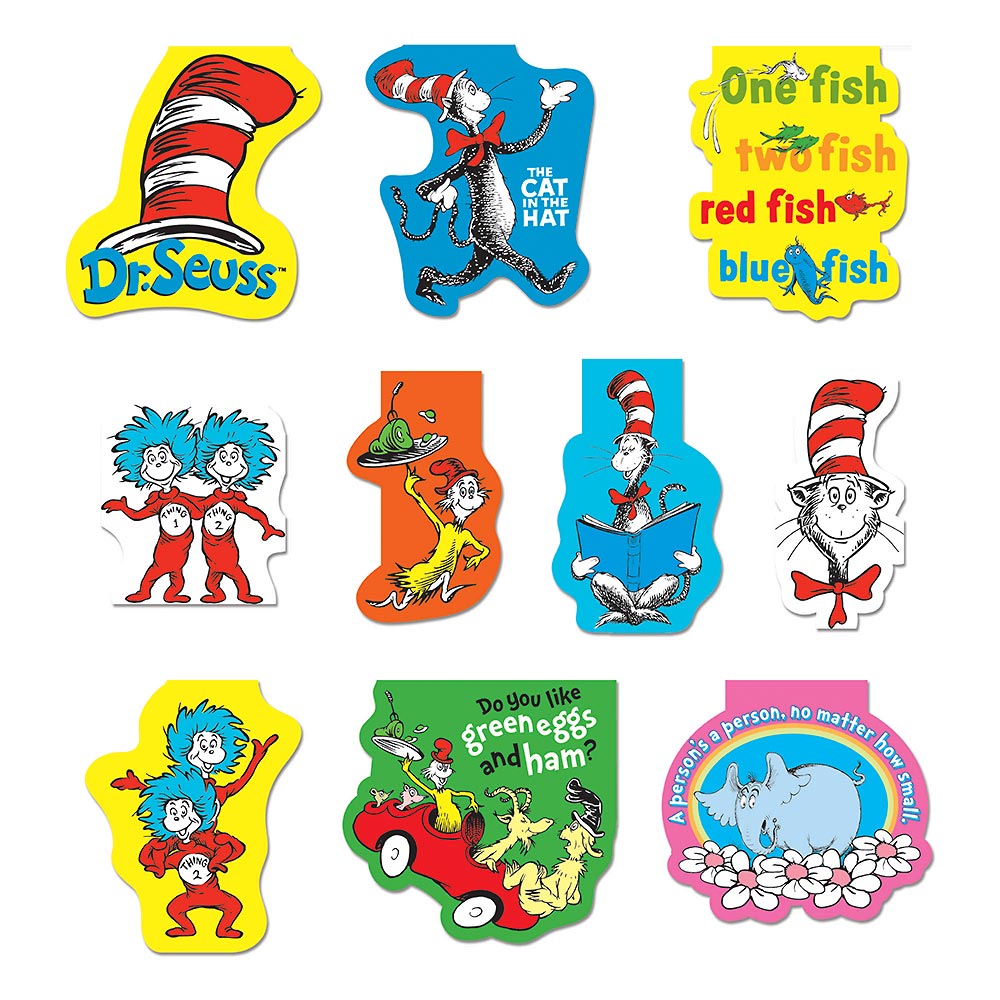 Dr. Seuss Magnetic Bookmarks