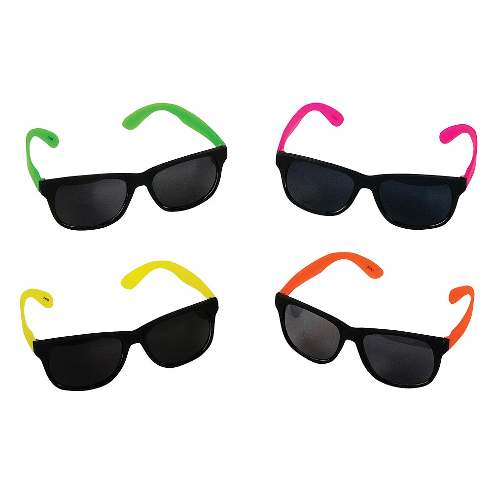 Novelty Neon Sunglasses