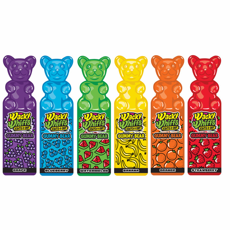 Wacky Whiffs Gummy Bear Bookmarks