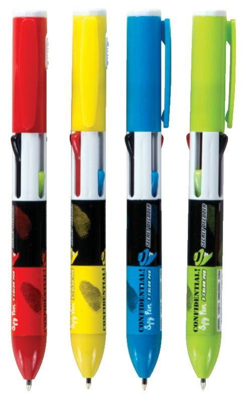 Confidential 3 Color Spy Pens