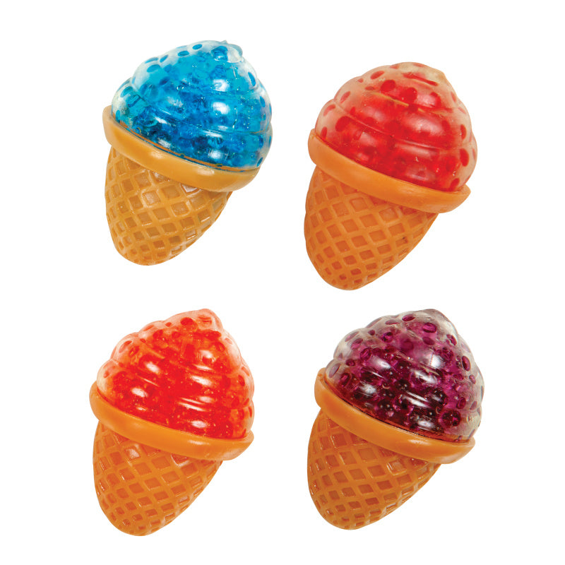 Ice Cream Cone Squish Ball Toys
