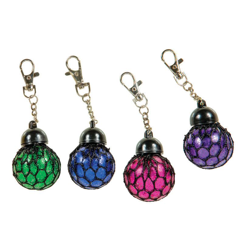 Mesh Keychain Sparkle Mesh Boba Keychain - 24 per box – Raymond Geddes