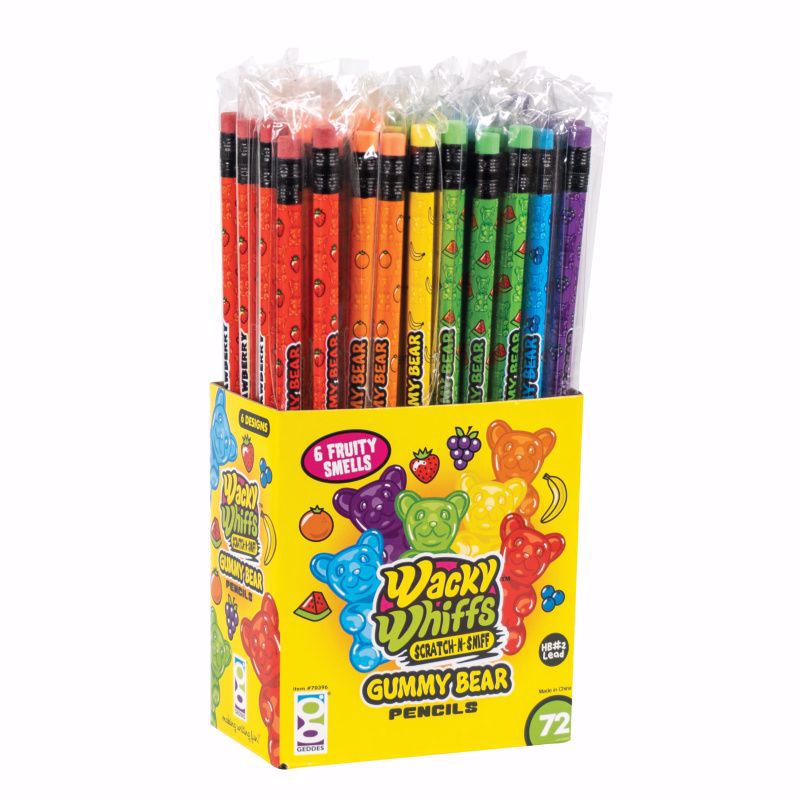 Wacky Whiffs Gummy Bear Scented Pencils