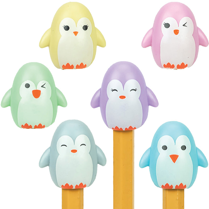 Penguin Squishies Pencil Topper Toy
