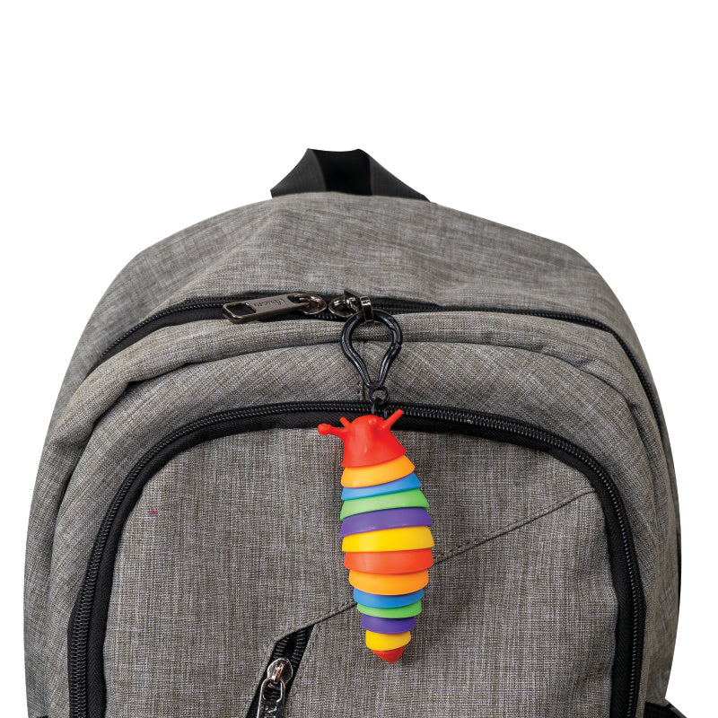 Fidget Slug Backpack Buddy Keychain
