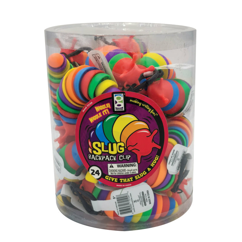 Slug Keychain Module Fidget Slug Keychain - 24 per tub – Raymond Geddes