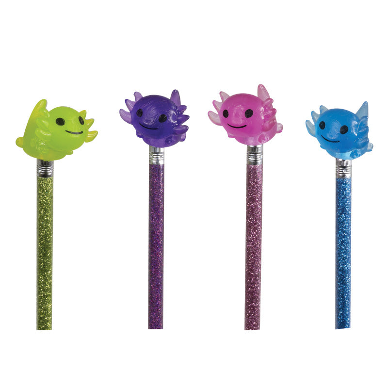 Axolotl Eraser Pencil Toppers