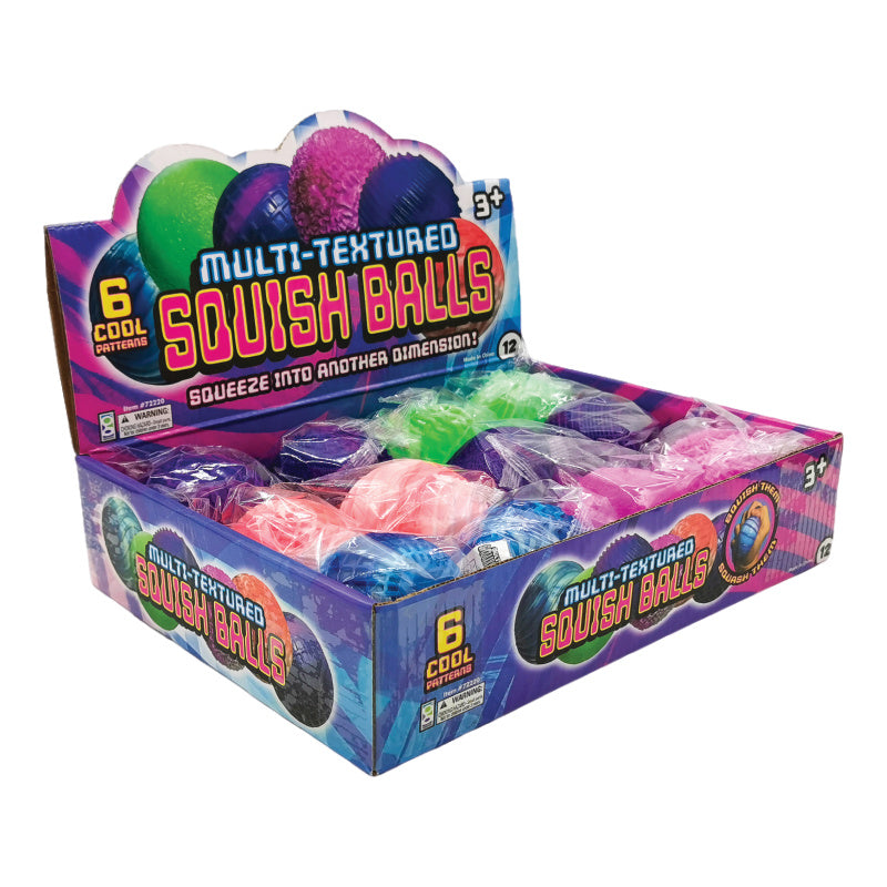 Multi Textured Squeeze Ball